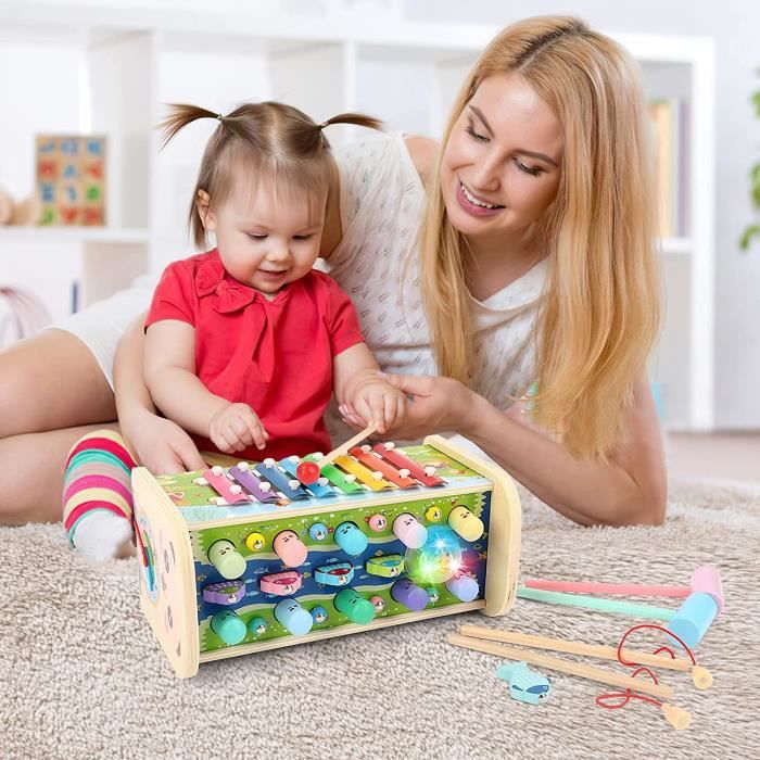 Banc à Marteler En Bois - Océan - En Pagaille