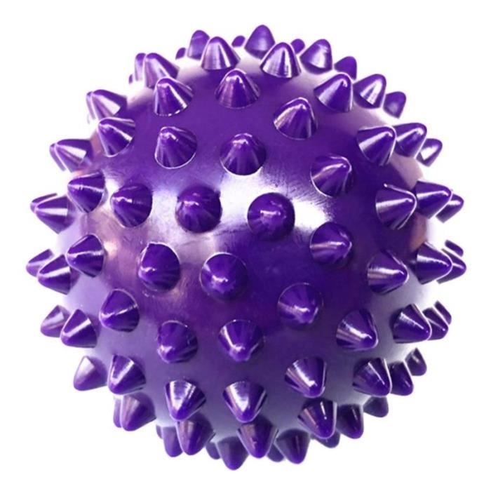 Lot De 2 Balles De Massage à Picots Navaris - 8 Cm - Fitness, Pilates, Relaxation, Sport - Neuf Dans Son Emballage