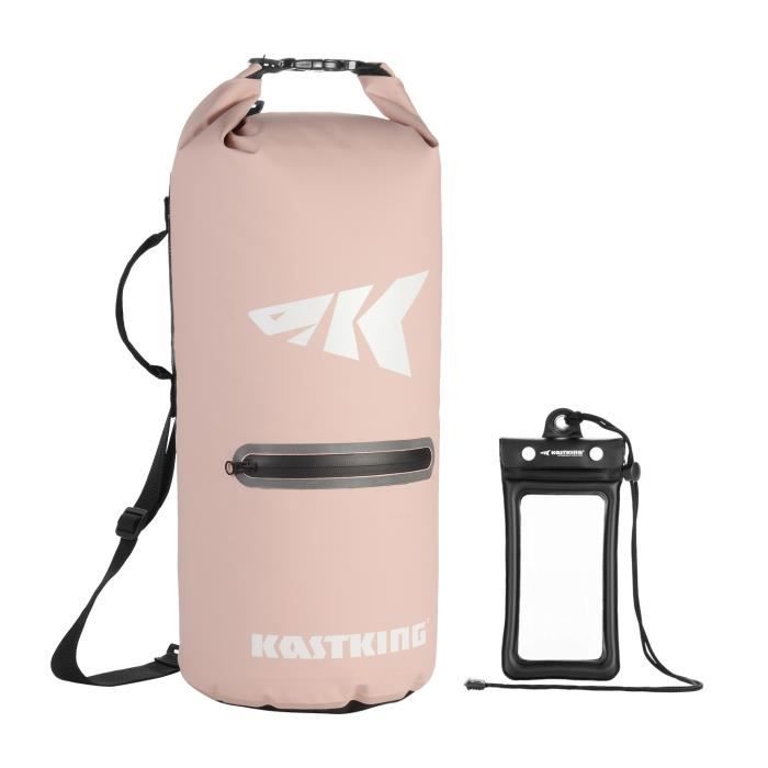 BOOSTEADY Sac Étanche 5L IPX7 - Pour Téléphone, Plage, Kayak ! Sangle Réglable Et écran Tactile
