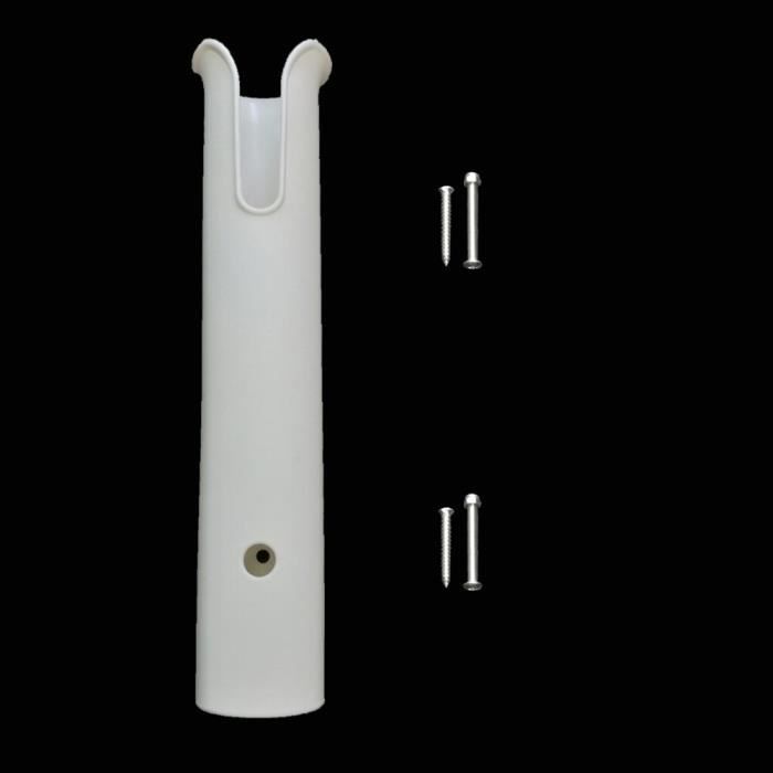 Leisurealeaneag Lot De 2 4 Capuchons Et Joints Pour Supports De Canne à Pêche Kayak Canoë Bateau