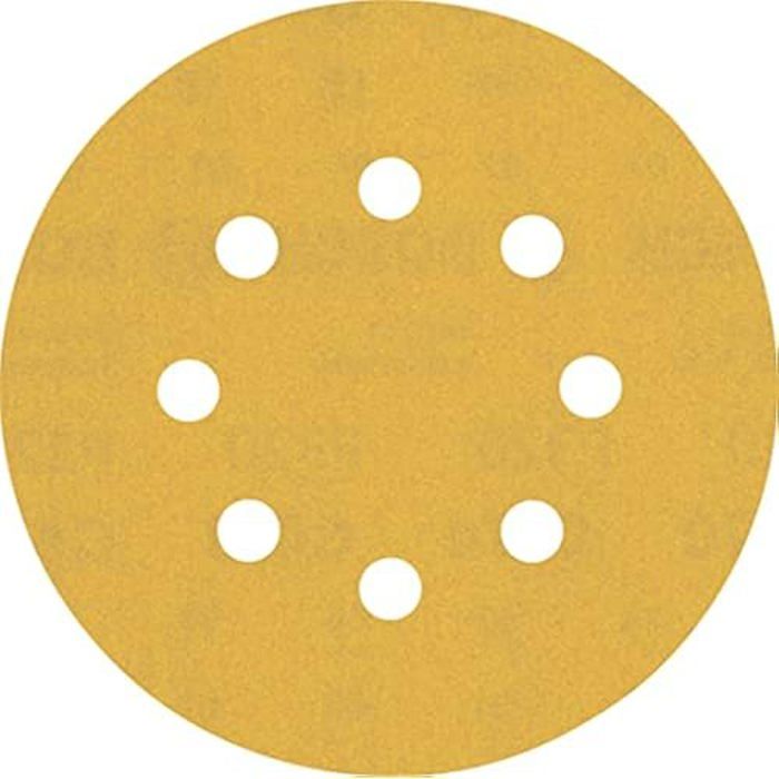 Document de meulage C470 expert avec 8 trous pour ponceuse excentrique 125 mm g 320 50 pcs. - vue 2