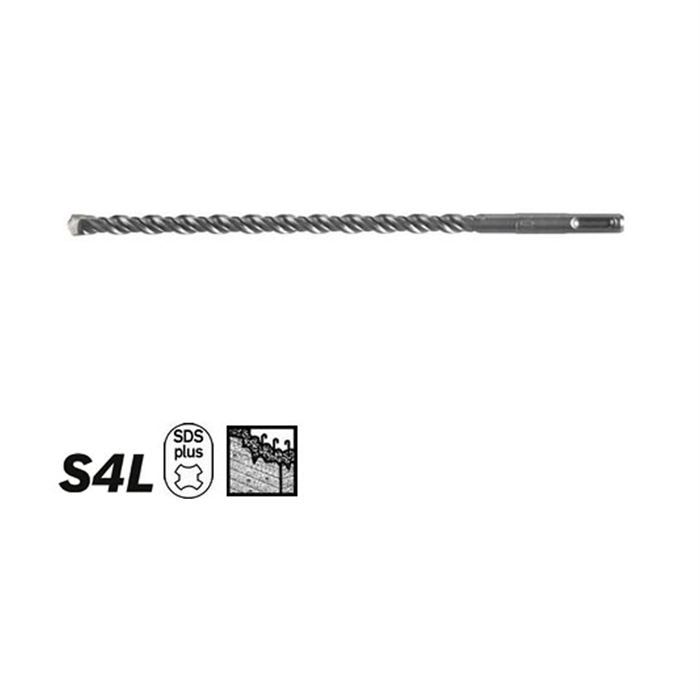 Foret SDS-Plus 18x600mm 1 pièce BOSCH - Foret - Fer - Longueur totale : 310 mm