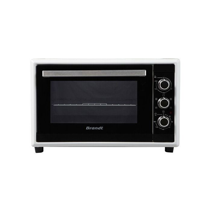 Mini four électrique avec grill - Brandt - MF-2200 W - Chaleur tournante -  50L - Minuterie 120 min - Blanc - Cdiscount Electroménager