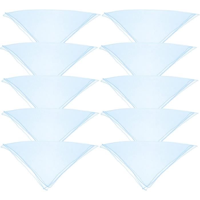 Lot De 6 Fermoirs Ovales écharpe - Clip Plastique Couleur Aléatoire - Déco Vêtements - Ericotry