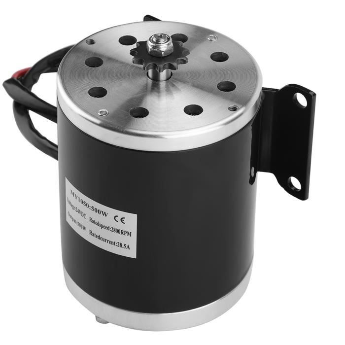 JODriven-Kit de moteur à balais à grande vitesse pour touristes électriques, accélérateur à pédale, VTT électrique, Go Kart, 10 po, 24V, 36V, 48V, 1000W  18