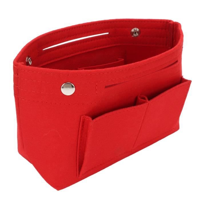 Sac à Insert En Feutre Organisateur de maquillage for femmes, sac à main en feutre, sac