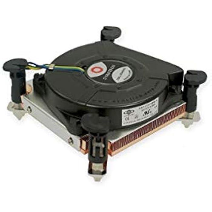 Kyrio Ventilateur de refroidissement sans balais CC 12V, ventilateur d