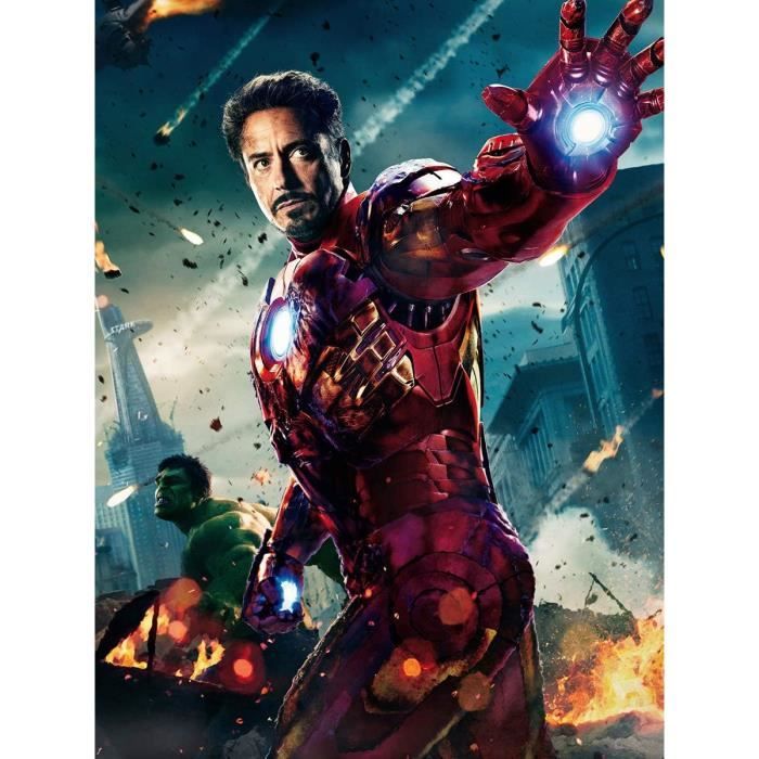 Kit Peinture Diamant Deadpool - 30,5 X 40,6 Cm - Diamants 5D - Loisir Créatif Adulte/enfant - Décoration Murale