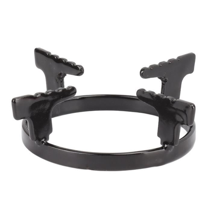 Anneau Réducteur Pour Cuisinière à Gaz – Support Antidérapant Pour Wok, Cafetière, Petite Casserole – Fonte, Diamètre Intérieur 6,5 Cm