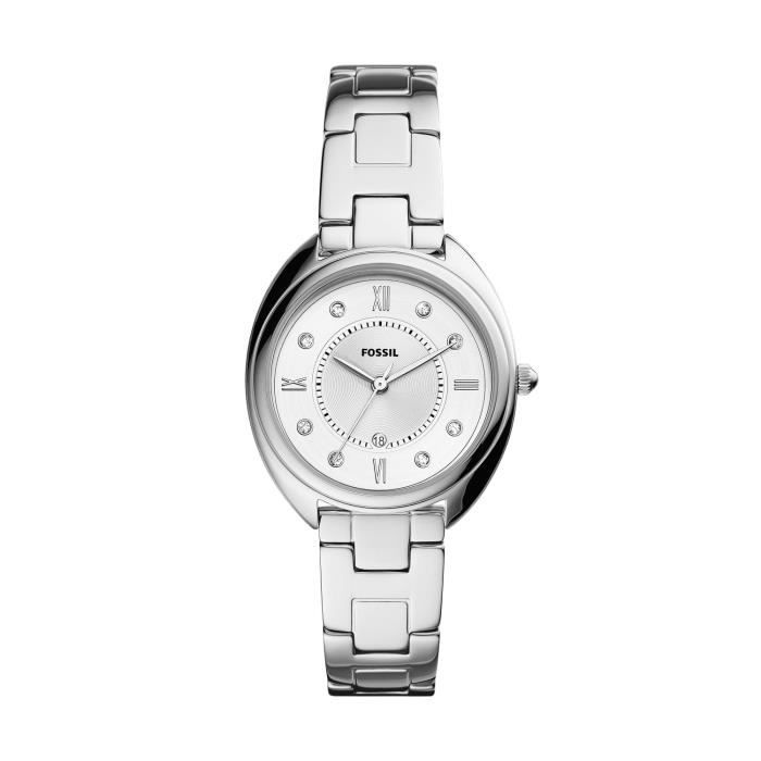Bracelet acier femme FOSSIL Montre Fossil Gabby Couleur de