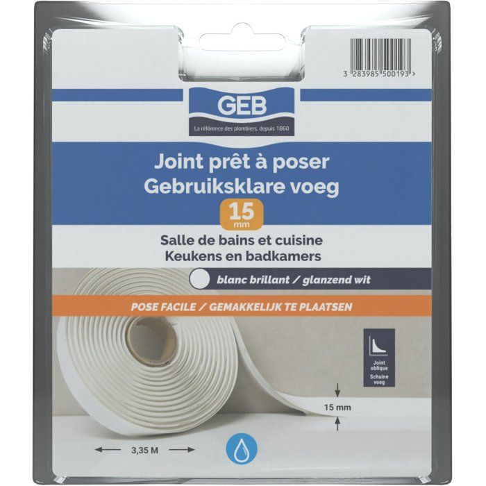 Joint d'étanchéité prêt à poser 15 mm 3.35