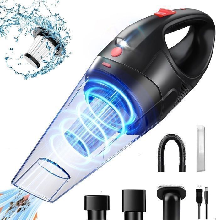 Aspirateur à Main Sans Fil 5200PA BEYAWL Petit Aspirateur de