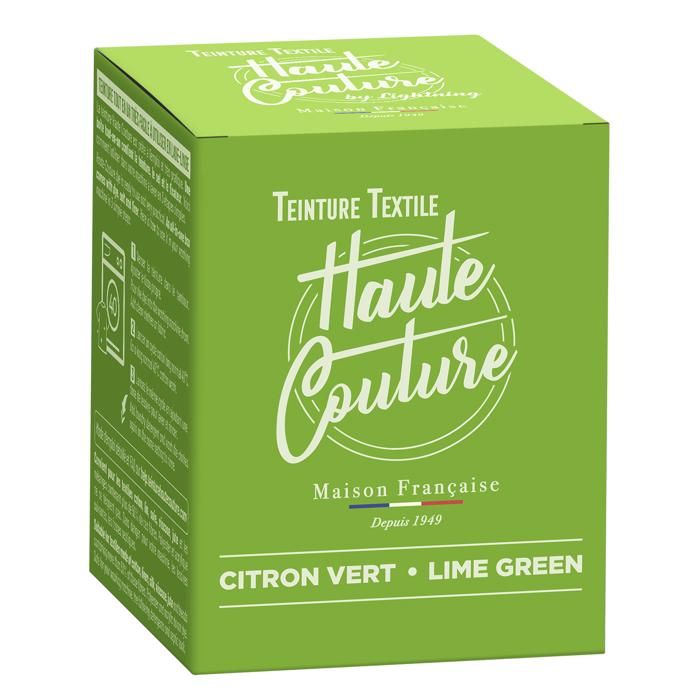 Teinture textile haute couture citron vert 350g