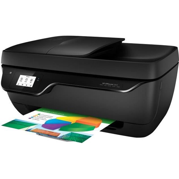 Hp Officejet 3831 All In One Imprimante Multifonctions Couleur Jet D Encre 216 X 297 Mm Original A4 Legal Support Jusqu A 7 Cdiscount Informatique