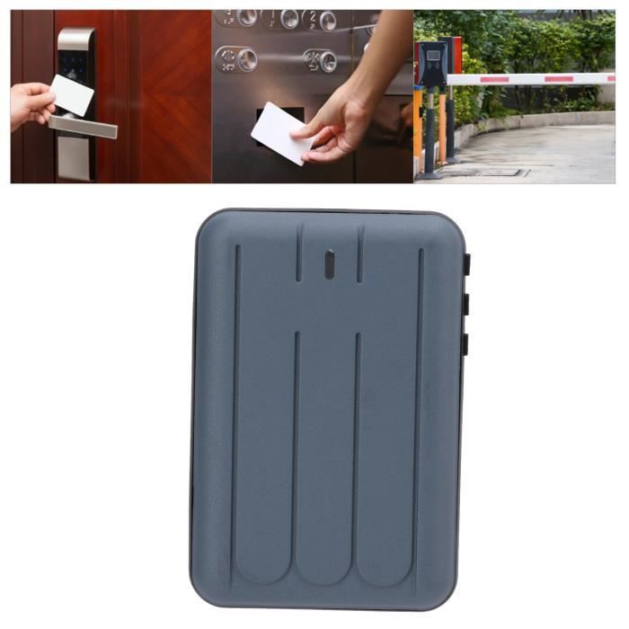 Copieur RFID Portable 125 KHz - Duplication Cartes T5577, CET5200 - Avec 6 étiquettes + 6 Cartes