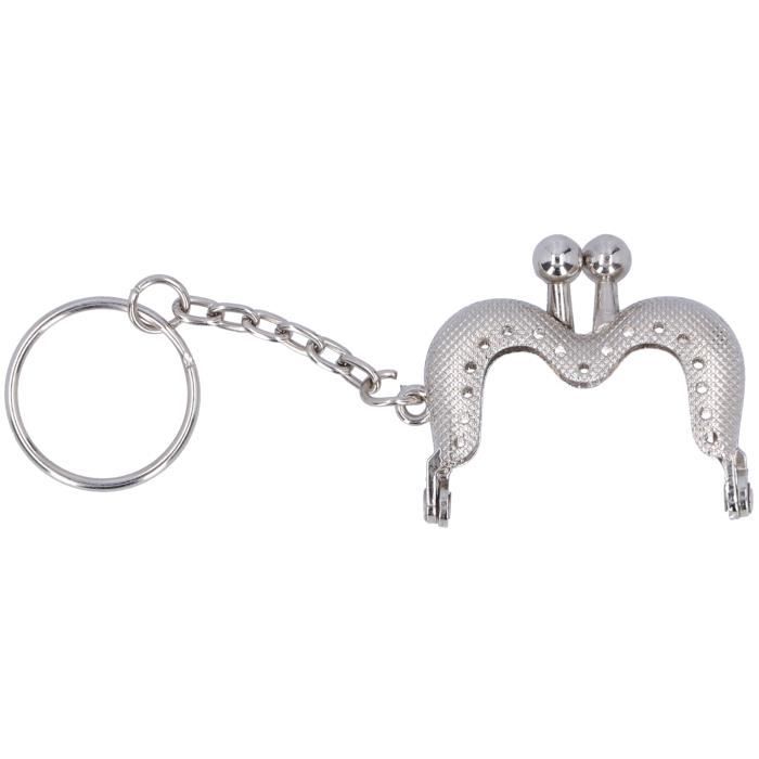2 Cadres En Aluminium Pour Sac à Main 18x9 Cm - Fermoir Tubulaire, Idéal Couture DIY, Finition Argentée