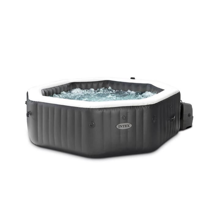 Spa gonflable INTEX - Carbone - 201 x 71 cm