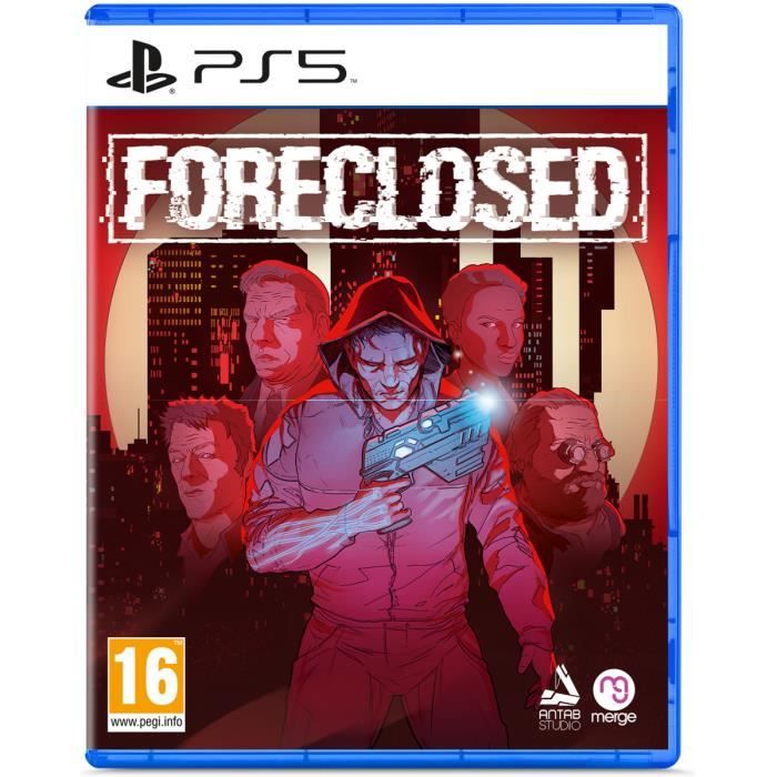 Jeu PS5 - Foreclosed - Action - Cyberpunk - Bande-Dessinée Interactive - 16+