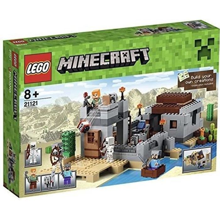LEGO Minecraft 21244 L'Avant-Poste de l'Épée, Jouet, et Figurines