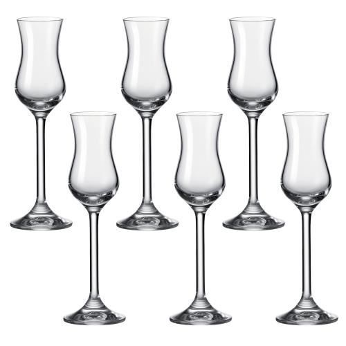Ritzenhoff & Breker Lot De 4 Verres à Grappa Mambo - 90 Ml - Verres Cristal Élégants