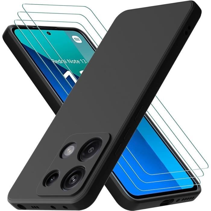 Coque 3 Pièces Verre Trepé Copatible Pour Xiaoi Redi Note 13 5G