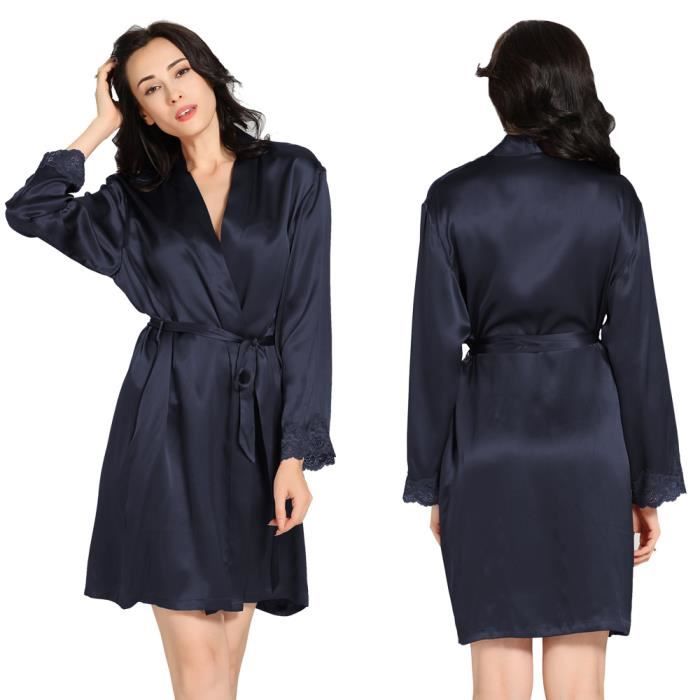 Lilysilk Peignoir Femme Soie - Cdiscount Maison