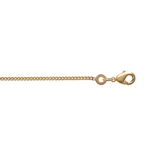 Chaîne de cou - BIJOUXIA - Maille Gourmette Plaqué or 18 Carats - Longueurs au choix