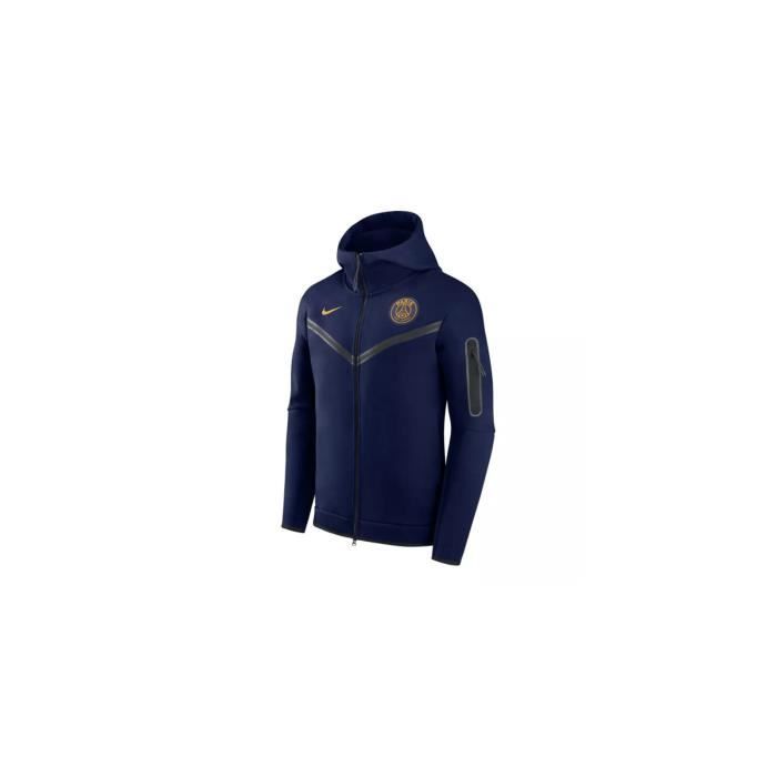 Survetement psg tech top fleece