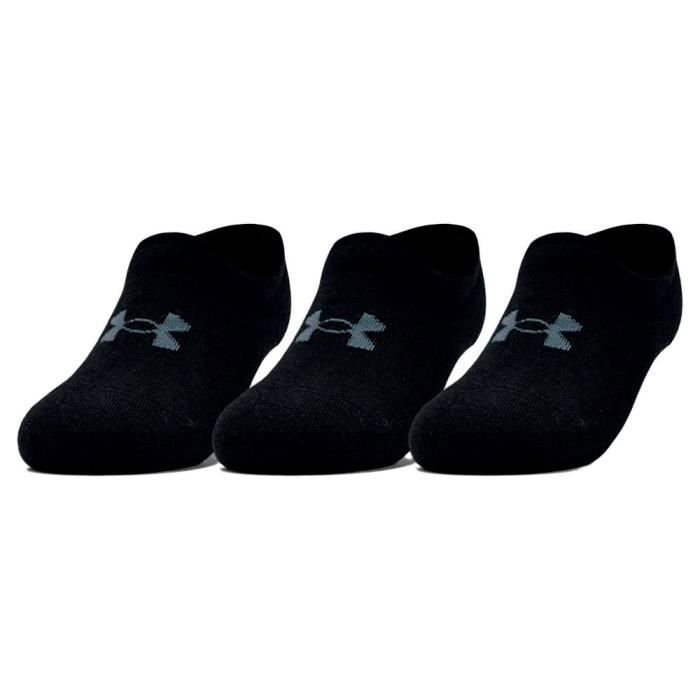 Chaussettes de compression - Under Armour - Ultra Lo - Lot de 3 paires - Noir - Taille XL (48-53 EU)