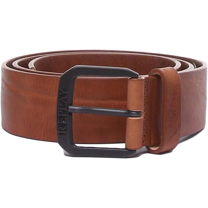 Replay A3077.045 Ceinture Bronzante Pour Hommes