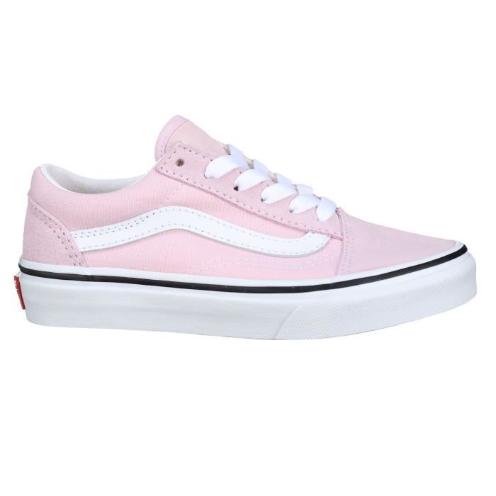 vans cuir fille