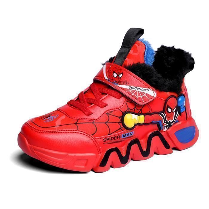 Baskets best sale spiderman garçon