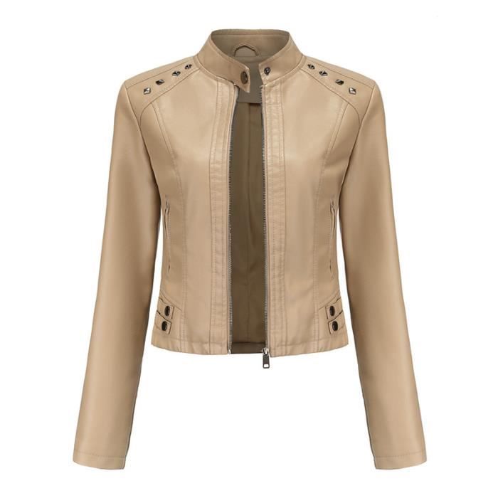 Blouson femme court clearance