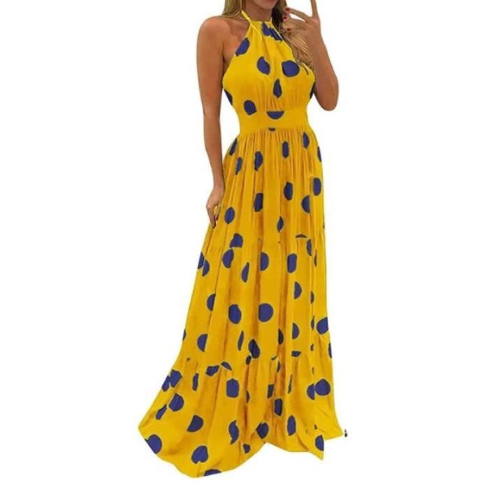 GRECERELLE Robe portefeuille à volants pour femmes Tunisia