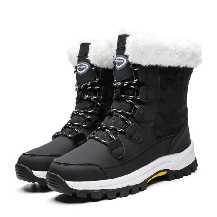 Chaussure chaude et impermeable femme outlet