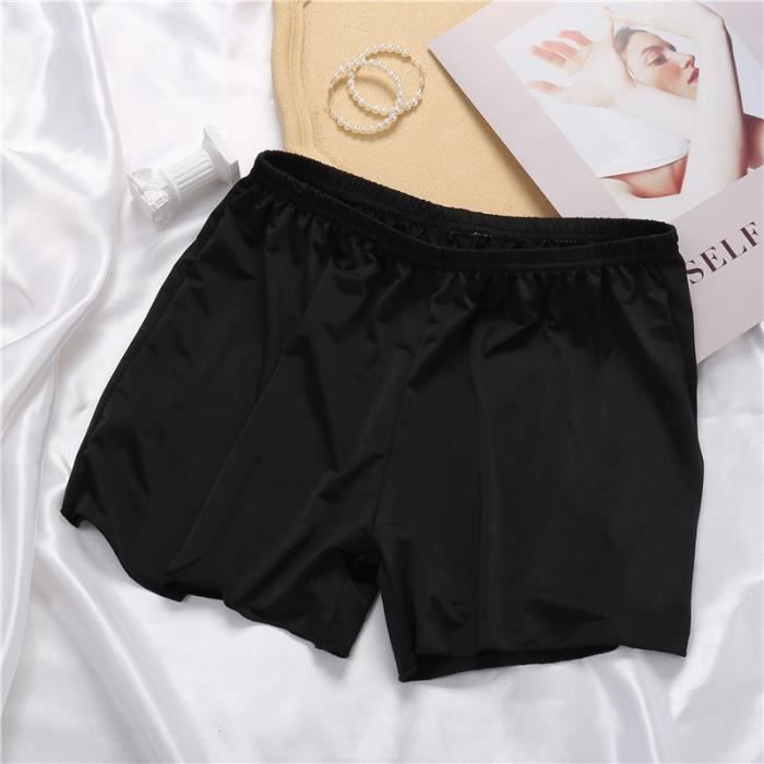 Short En Soie Fluide Dutchess Taille S (36-38) - Couleur Blanc/noir/brun, Occasion Très Bon état