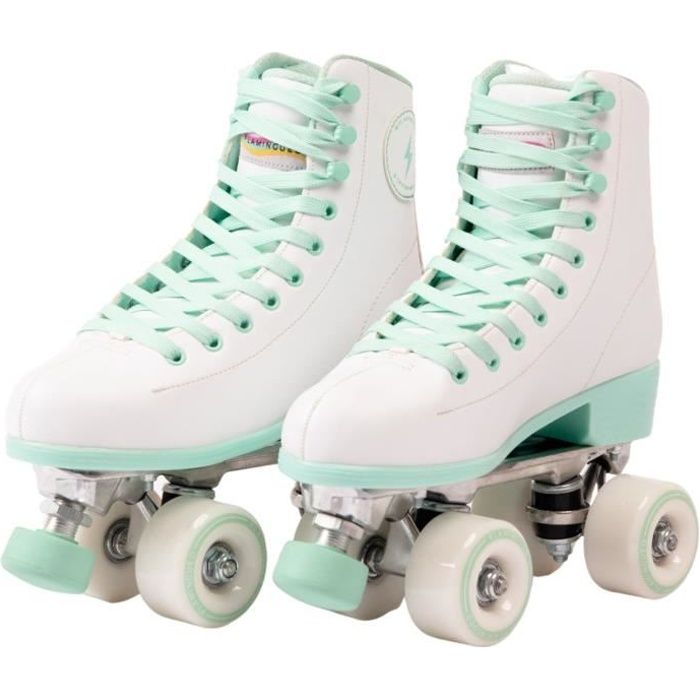 Flamingueo Patin à Roulette - Roller Enfant Fille, Roller Adulte 80A, Patin  a Roulette Fille, Rollers Quad, ABEC-7, Taille 35EU - Achat / Vente  Flamingueo Patin à Roulette - Cdiscount