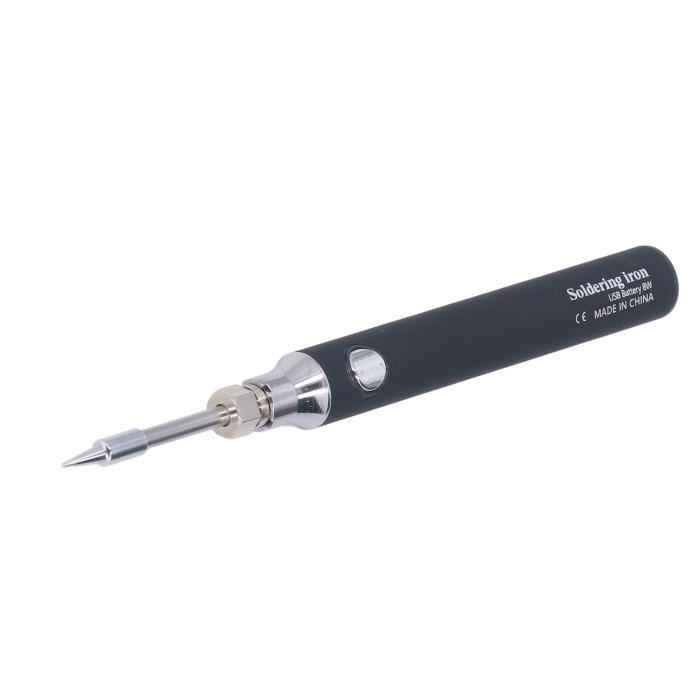3 Pointes De Fer à Souder C210 USB / 5V - Pour Soudure électronique Et Réparation - Type Tête En Fer à Cheval, Argent