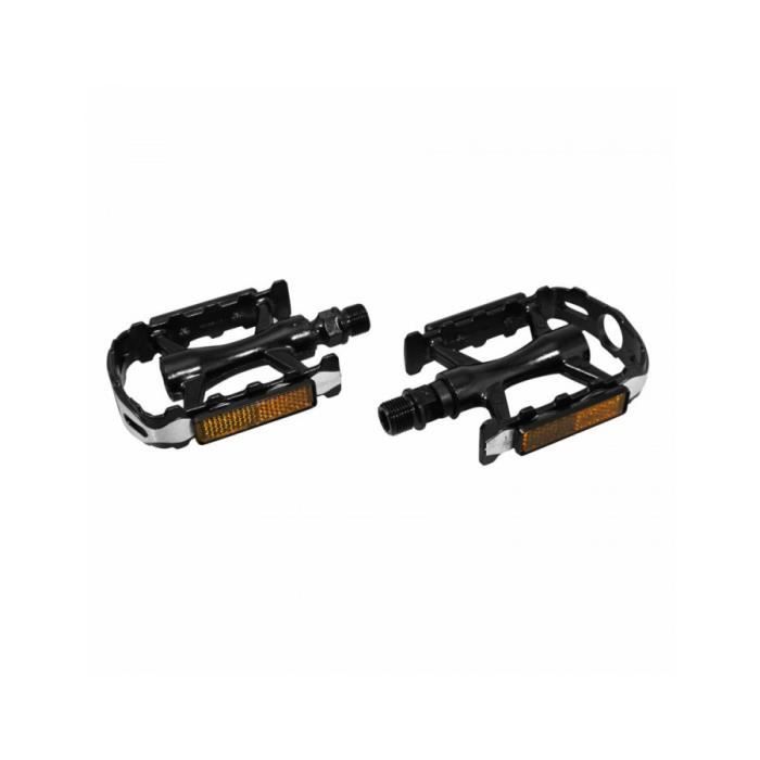 Newton Pédales VTT Alu Wellgo M248 - Noir - Paire Avec Roulements - Neuves