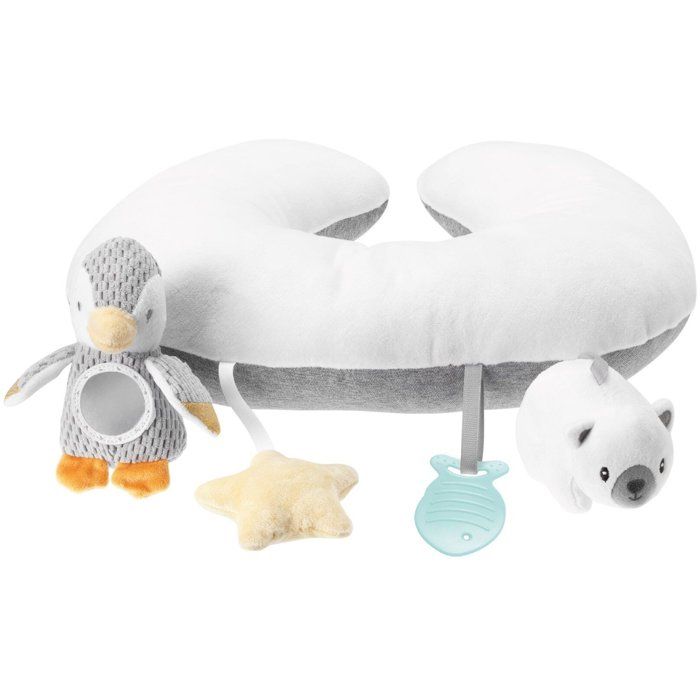 Coussin interactif souple NUBY Temps sur le ventre /