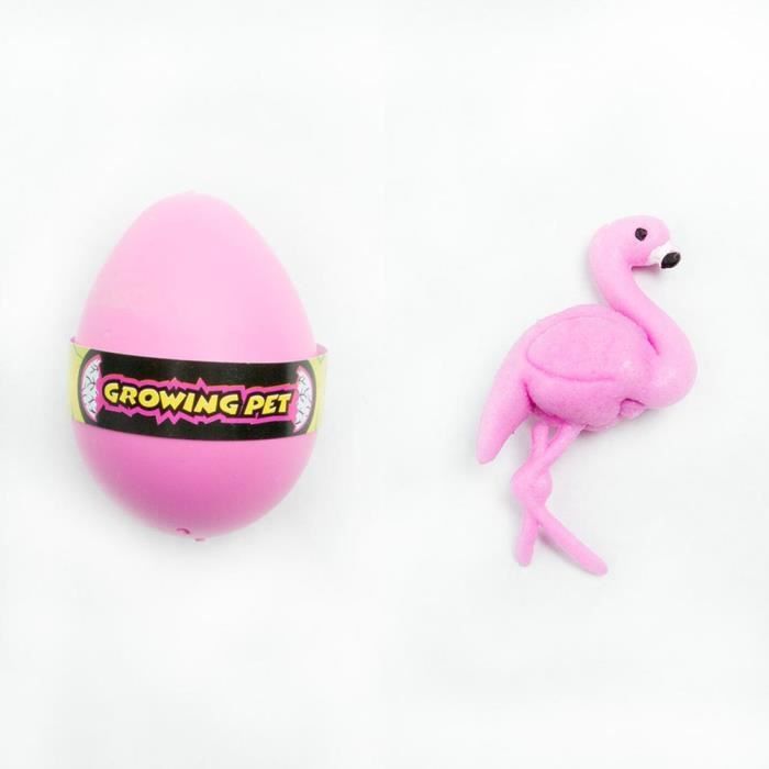 Growing Pet Flamingo Egg Hatching Childrens Magic Toy Cdiscount