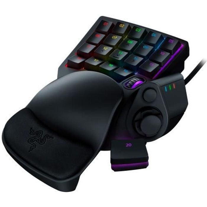 RAZER – CLAVIER DORDINATEUR TARTARUS PRO ANALOG MERCURY