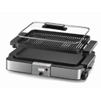 Combiné Barbecue Plancha Electrique Plancha Gril Combine Qc460a Achat Vente Plancha De Table