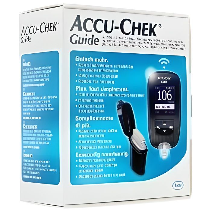 ACCU CHEK ACCU-CHEK Active Kit de Lecteur de Glycemie + 10 Bandelet