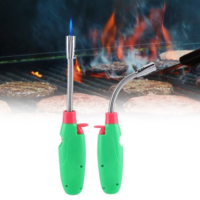 Lot De 4 Chalumeaux De Cuisine Rechargeables - Flamme Réglable Jusqu'à 1371°C - Pour Crème Brûlée, Barbecue Et Bricolage
