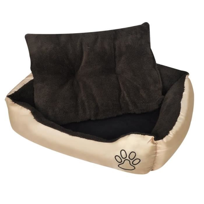 Comparer les prix de Lit chaud pour chiens avec coussin rembourrée L - SALUTUYA - TJ4608