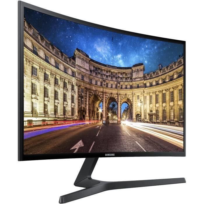 SAMSUNG &Eacute;cran PC incurv&eacute; -  - C27F396FHR - 27 FHD - Dalle VA - AMD FreeSync 60 Hz 