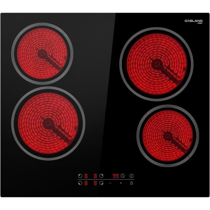 Plaque de Cuisson - Vitroceramique - BEKO - 3 foyers - 60 cm - HIC63400
