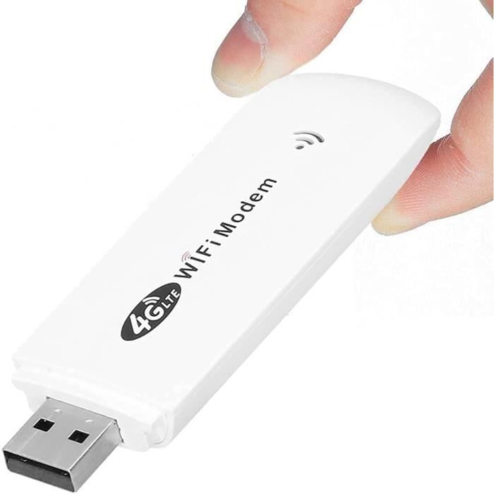 Dongle Modem WiFi 4G LTE Voiture - Routeur Portable SIM USB Pour Windows Android Linux
