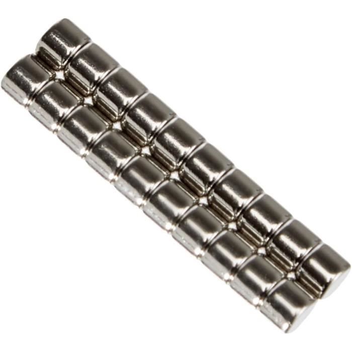 Anneaux Magnétiques Leikurvo Lot De 2 - Ferrite Ø70mm | Pour Bricolage, Industrie | Force De Maintien Jusqu'à 8kg